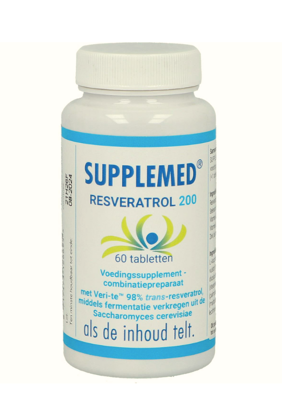 Supplemed Resveratrol 200 – Meer dan Resveratrol alleen!