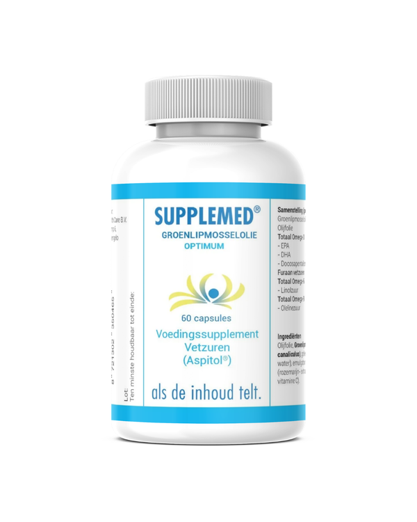 Supplemed Groenlipmosselolie Optimum