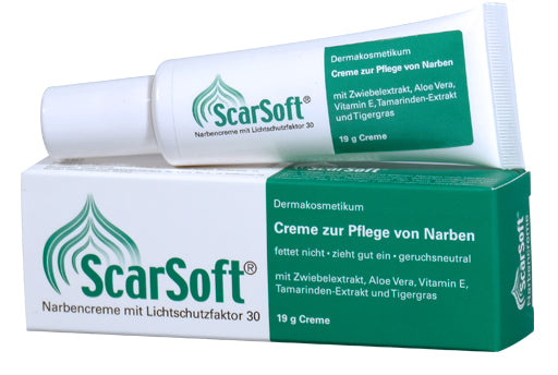 Scarsoft® tube met 19 gram crème